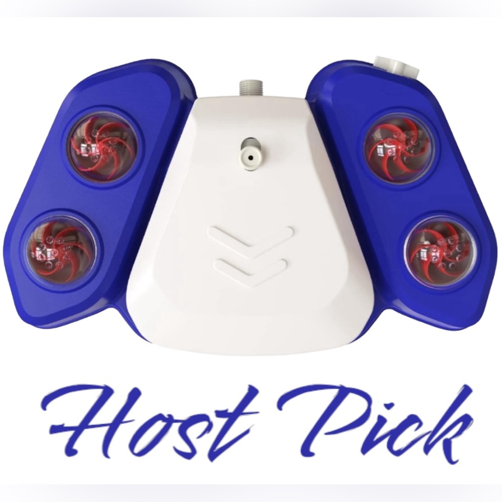 Dog Fountain Dog Sprinkler, Outdoor Dog Drinking Water Fountain with Quick Contr